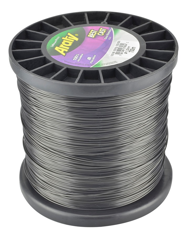 Hilo de Pesca Best Cast Gris 700Mx1.20Mm Araty