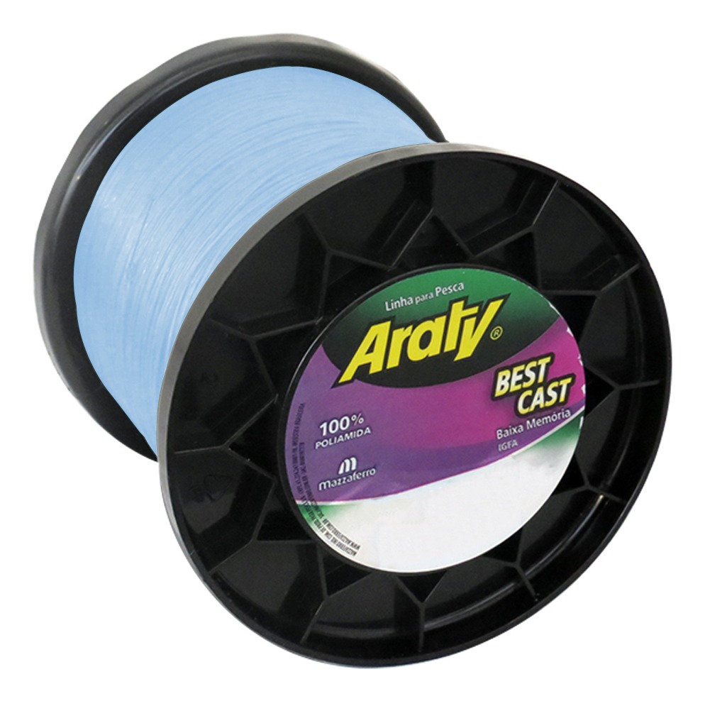 Hilo de Pesca Best Cast Blanco Azulado 700Mx1.20Mm Araty