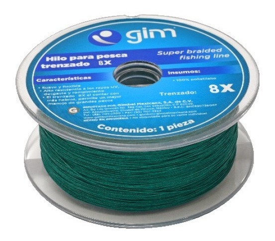 Hilo De Pesca Multifilamento 8X120M-Mm 0.18