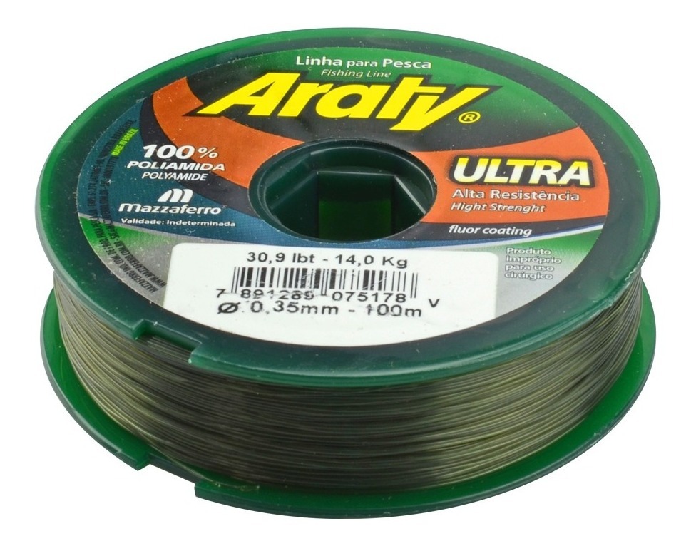 Hilo de Pesca Best Cast Verde 100Mx0.35Mm