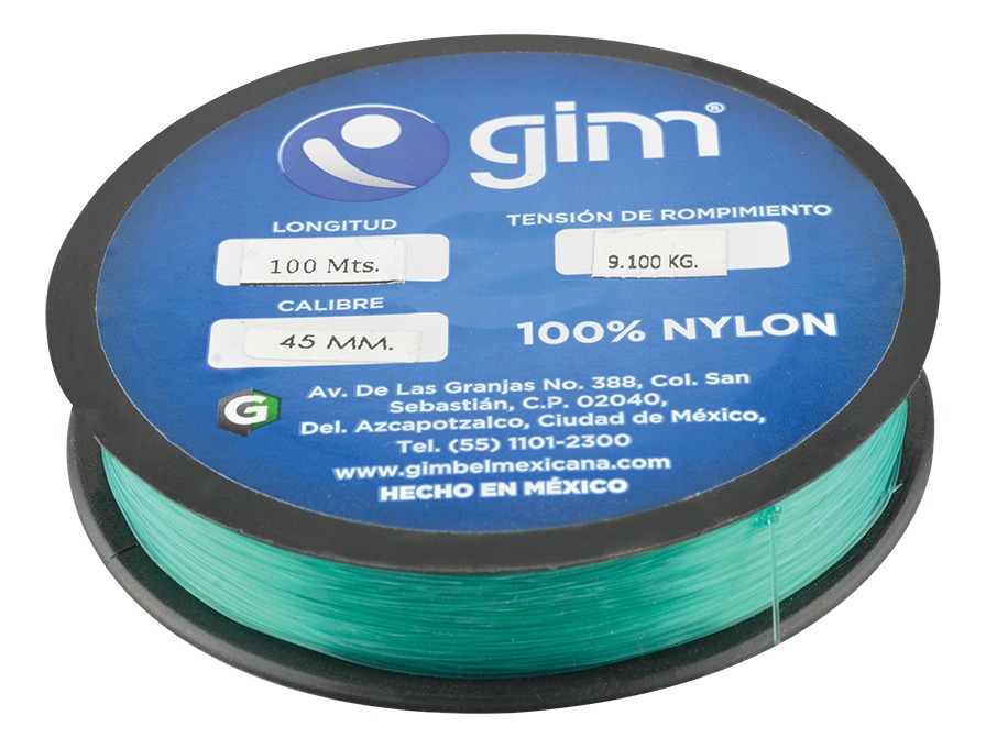 Hilo De Pesca Dp Verde Calibre 0.45mm 100mts