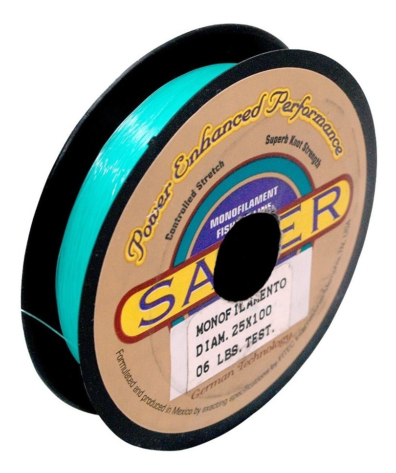 Hilo De Pesca Dp Verde Calibre 0.60mm 100mts