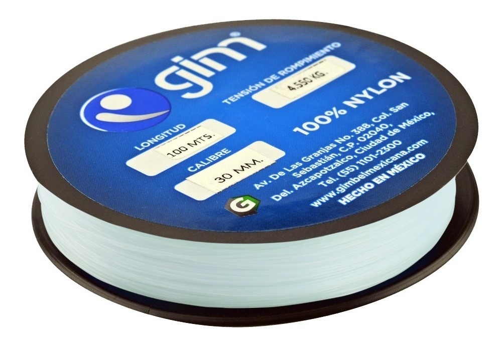 Hilo De Pesca Dp Blanco Calibre 0.25Mm 100Mts