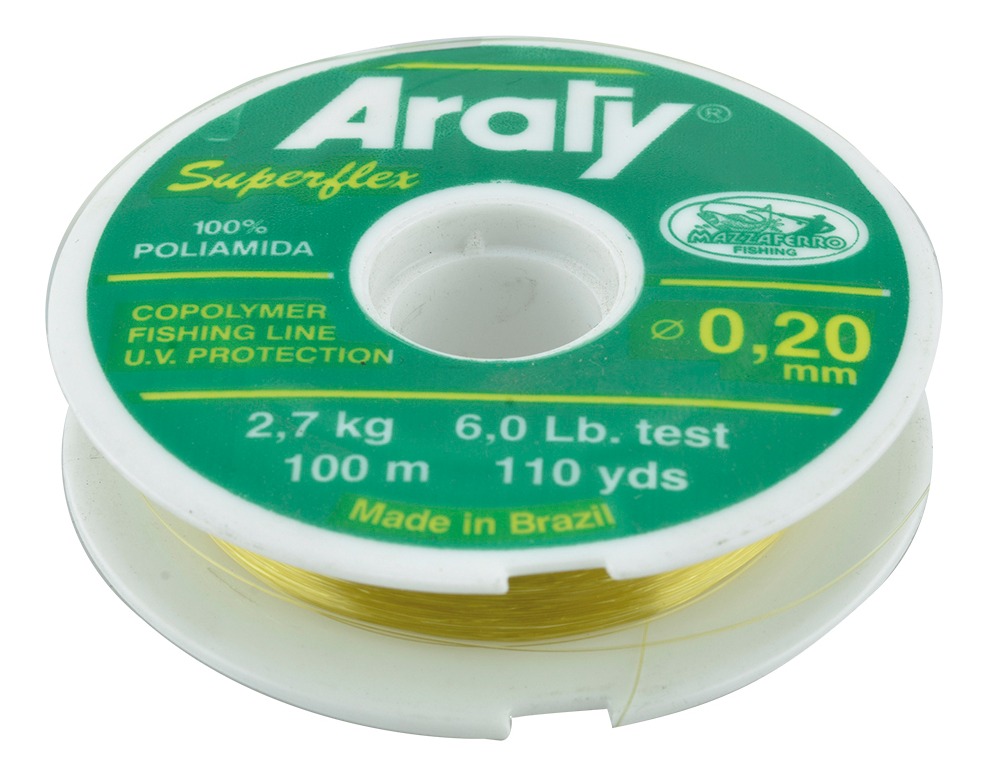 Hilo De Pesca Oro  Araty  100M .45Mm 19As0451O