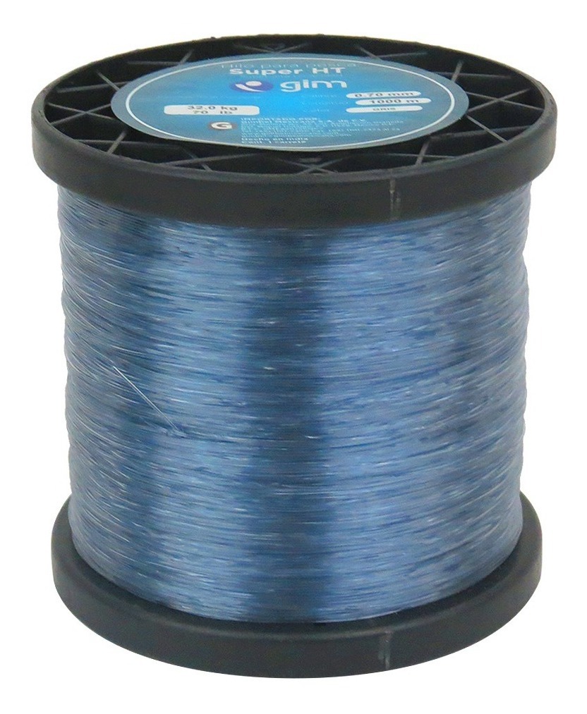 Hilo De Pesca Super Ht Gris 1.00Mm 1000Mts