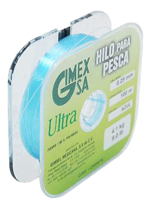 Línea de Pesca Ultra Gm 0.60Mm Resis 19.1Kg Var Colores 100M