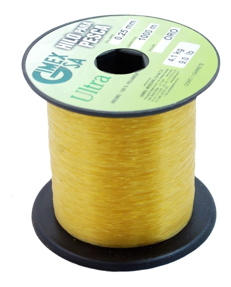 Linea De Pesca Ultra Gm 0.30Mm Resis 5.2Kg Var Colores 1000M