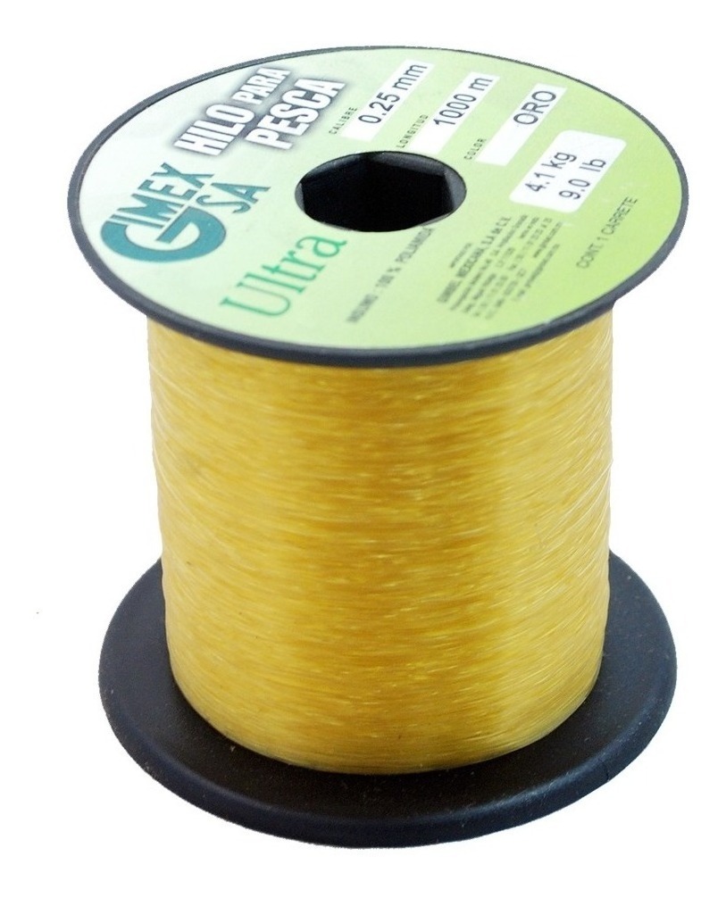 Linea De Pesca Ultra Gim 0.70Mm Resis 25Kg Var Colores 1000M