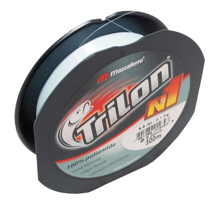 Hilo de Pesca Trilon No.1 Natural 300Mx.20Mm