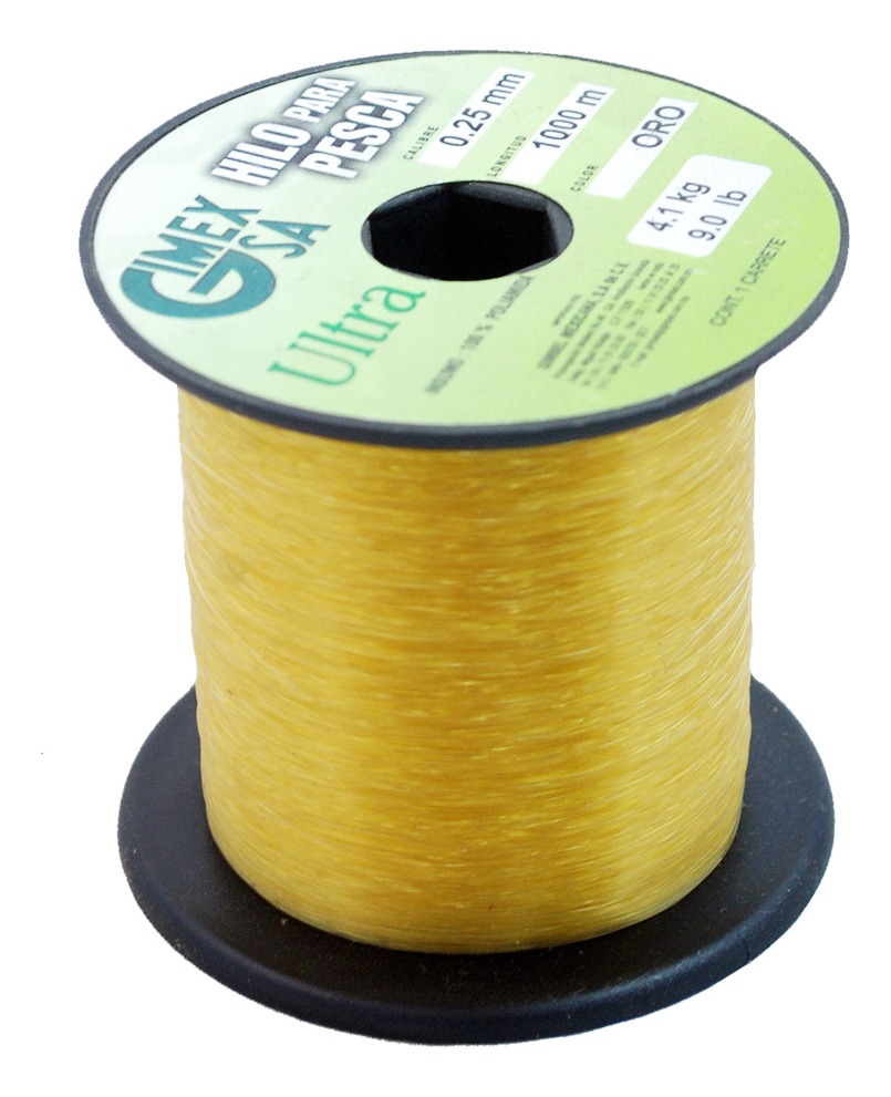 Hilo de Pesca Oro Ultra 0.45Mm 1000Mts