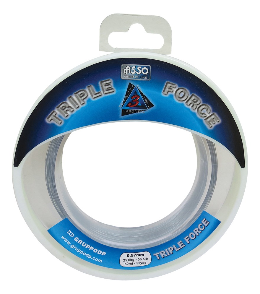 Hilo de Pesca Triple Force 1.56 50Mts
