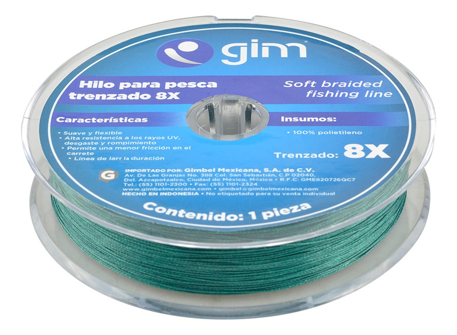 Hilo De Pesca Trenzado 31.3Kg Dia 0.36Mm No.5 200Mts