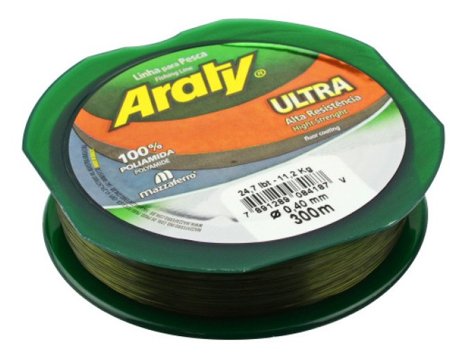 Hilo de Pesca Araty Ultra 300mx0.33mm Amarillo 19aul3y033