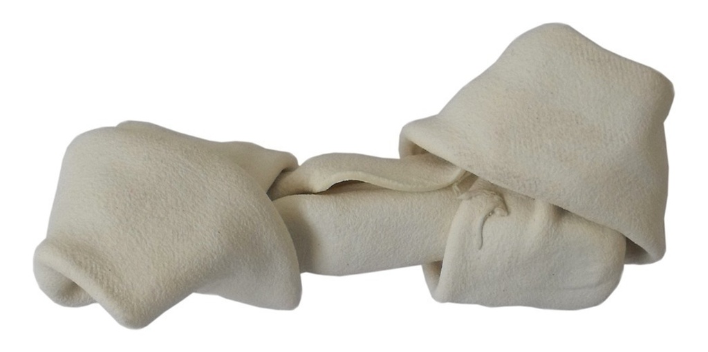 [GM-15HUESOS004SN] Hueso De Carnaza Nudo Plano 6-7  Para Perro