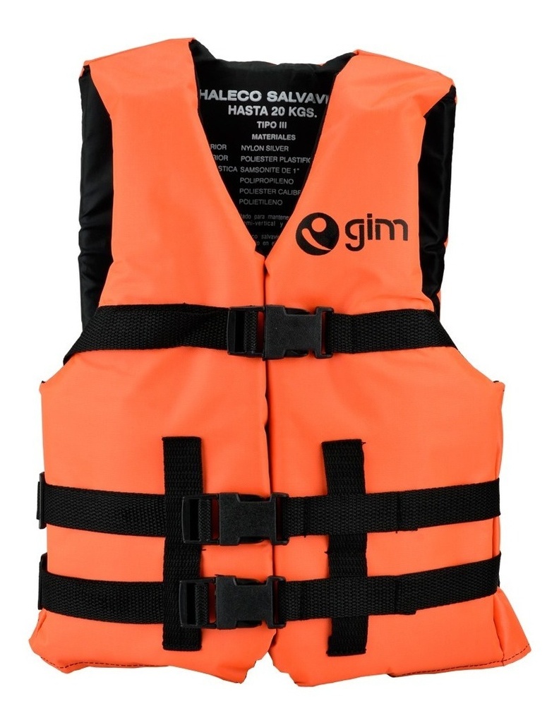 Chaleco Salvavidas (life Vest) Profesional Nylon Para Niño