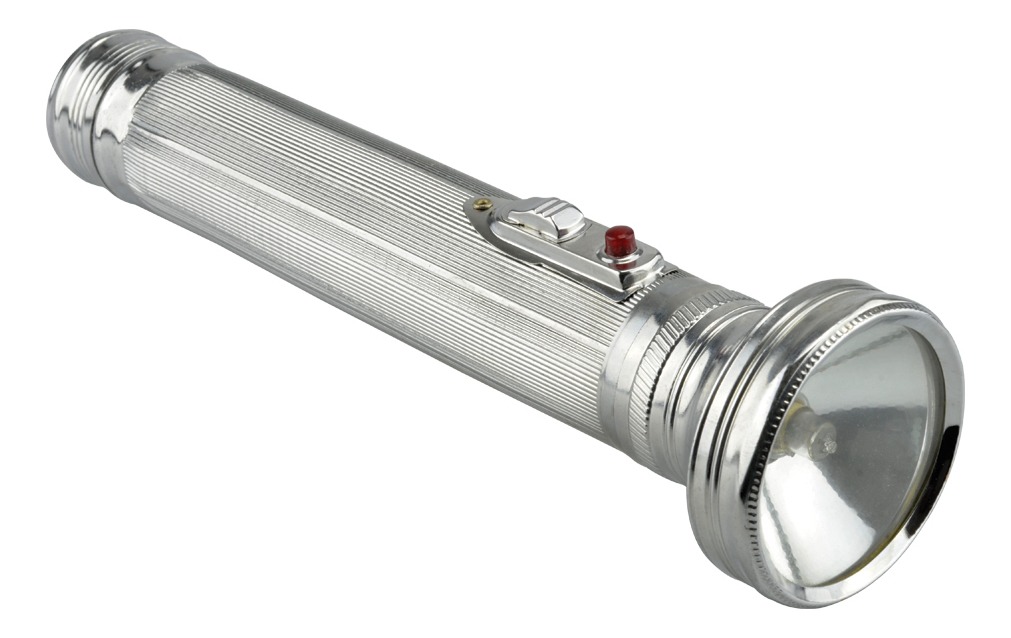 Lampara Metalica De Mano 3 Pilas D  150m Fb-500