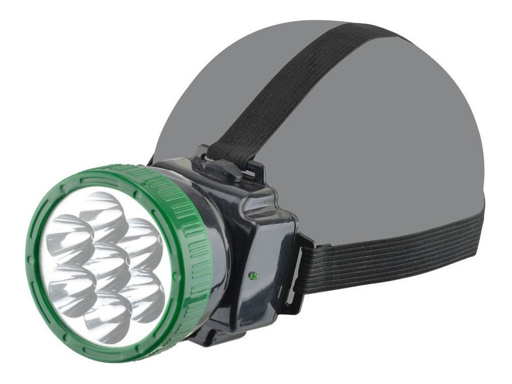 Lampara De Cabeza Recargable Minero  7 Leds