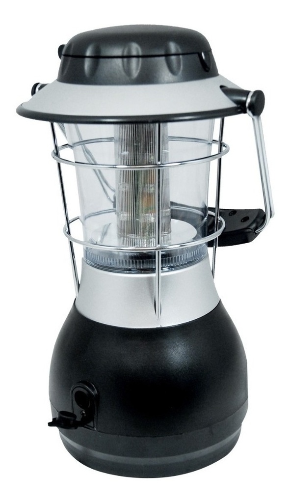 Lampara Linterna Solar De Mano Adaptador Para Coche