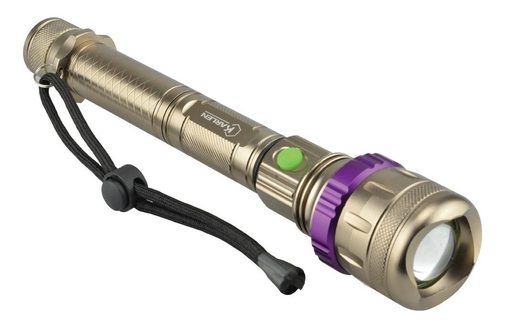 Lampara De Mano Recargable De Policia Cree 10W T6