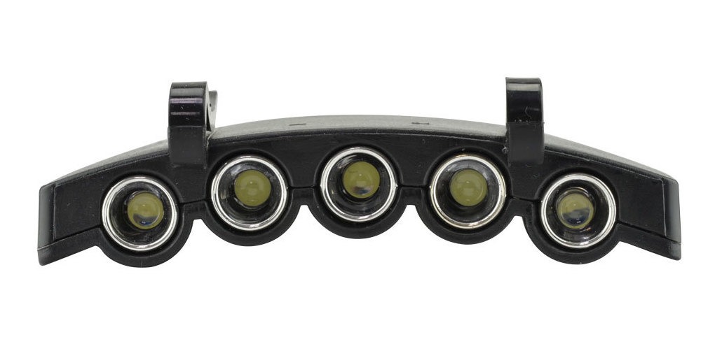 Lampara Para Gorra O Visera   5 Leds