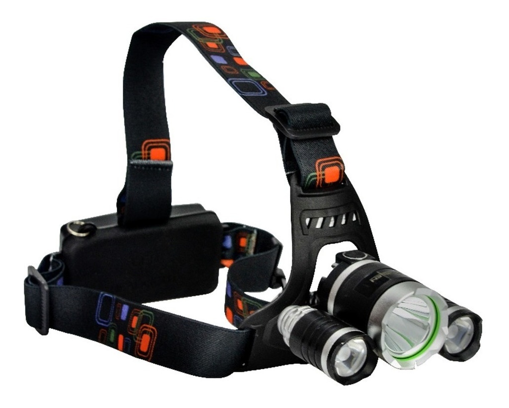 Lampara de Cabeza Recargable Minero 900 Lm