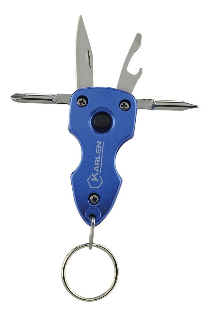 Navaja Cuchillo  Multiusos 7 En 1 Llavero 