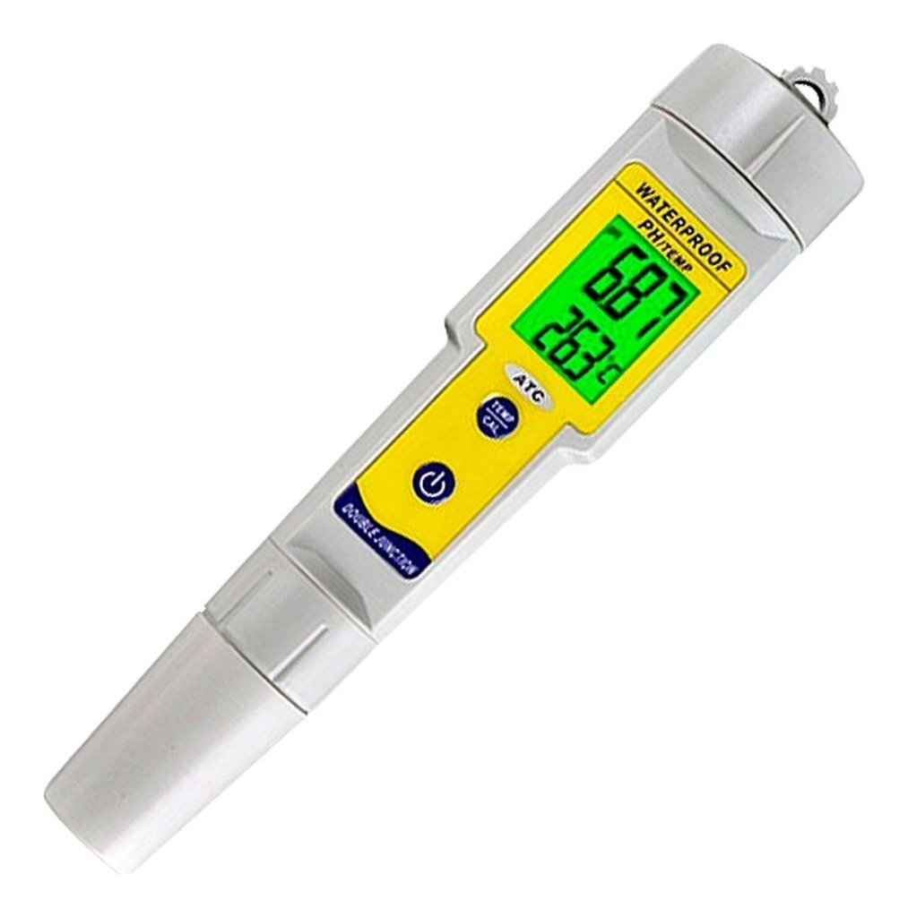 Medidor Digital De Ph Y Temperatura A Prueba De Agua