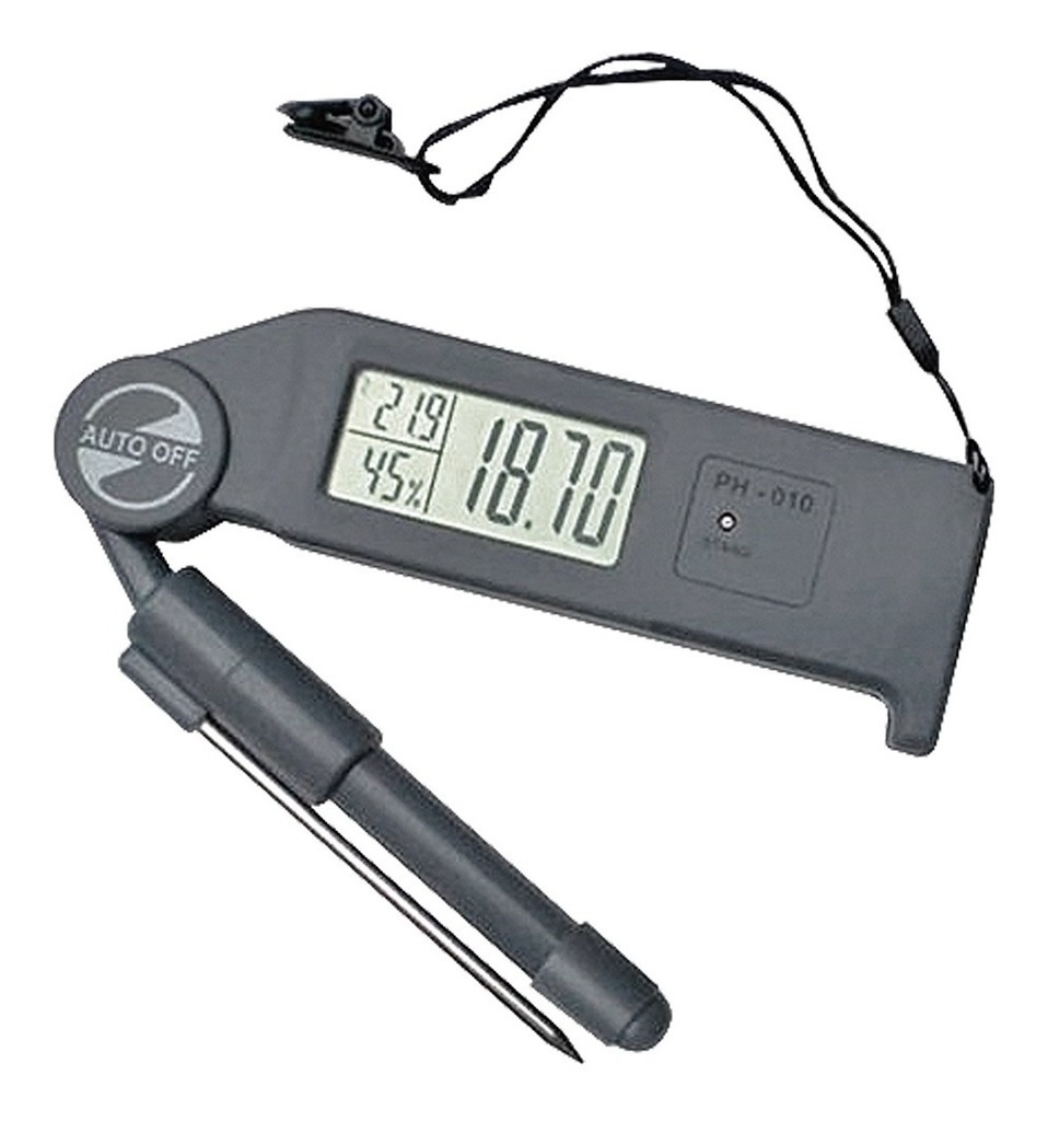 Medidor Digital de Ph Mini Plegable