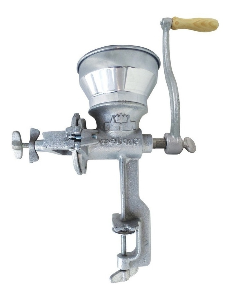 Molino Para Granos de Mano Estañado Aluminio,del Rey, Karlen