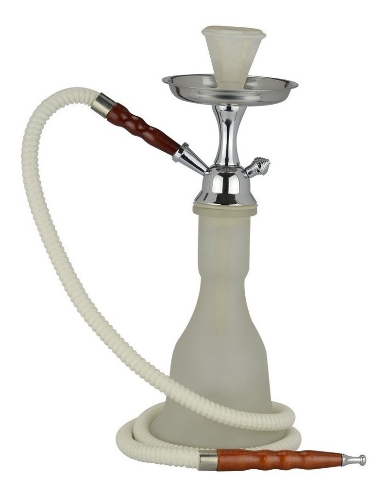 Kit Narguile Completo Shisha Hooka Shishas 37 CM Base Vidrio