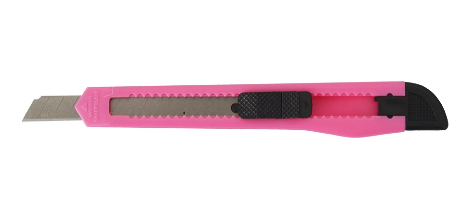 Cutter Exacto (Cúter) Navaja de Bolsillo Hoja 9mm 130mm