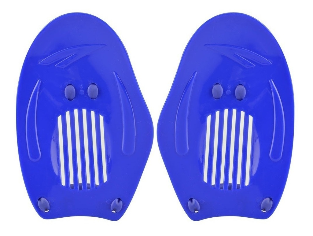 Par de Paletas Para Natacion Azul Plástico 200Mm, GIM