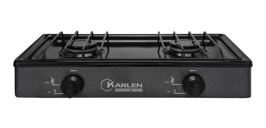 Parrilla de Gas Con 2 Quemadores, Karlen