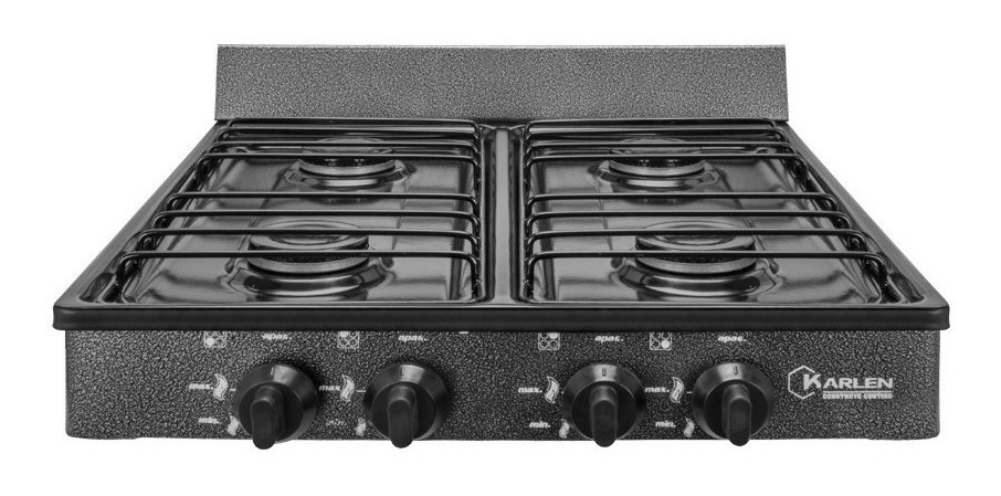 [GM-15PARRIL016SM] Parrilla De Gas Con 4 Quemadores, Karlen