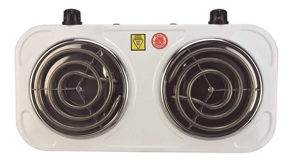 [GM-15PARRIL049SM] Parrilla Eléctrica Doble Con Termostato, Portable, Karlen