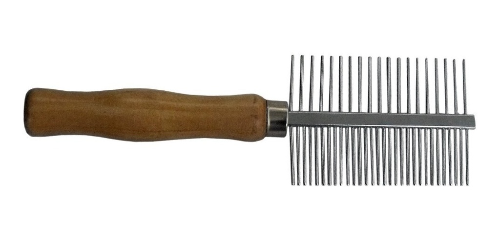 Peine Para Perro 175Mm Recto Doble