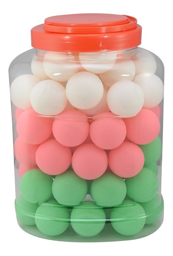 Pelotas Ping Pong  Surtido  0302-6011 (60 Piezas)