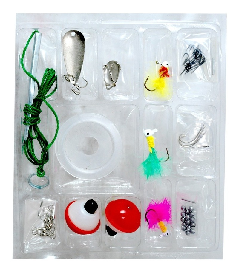 Set de Accesorios de Pesca Kit 46 Pz el Mejor