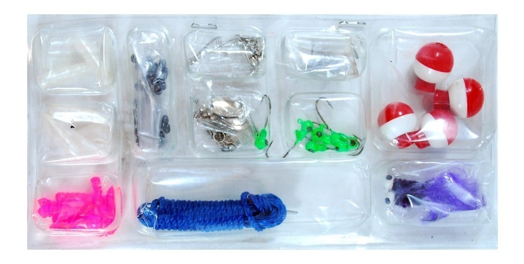 Set de Accesorios de Pesca Kit 98 Pz el Mejor