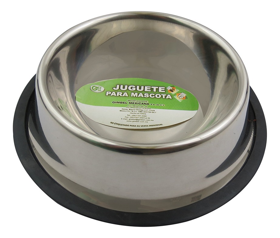 Plato Inoxidable Para Perro 220Mm/1100Ml