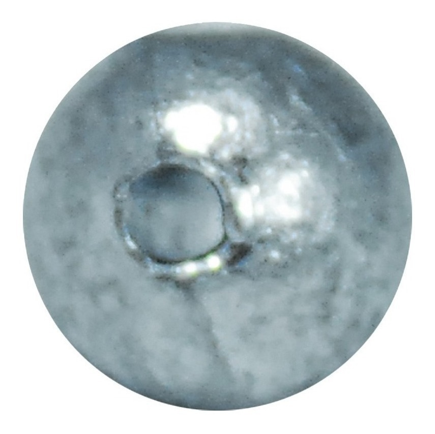 [GM-15PLOMOS033QI] Plomo de Pesca Tipo Bola 5.0mm (25 piezas)