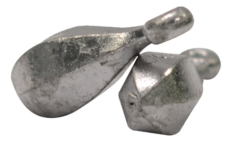 Plomos Pesca Tipo Pera 170G  1Kg Aprox. 6 Piezas