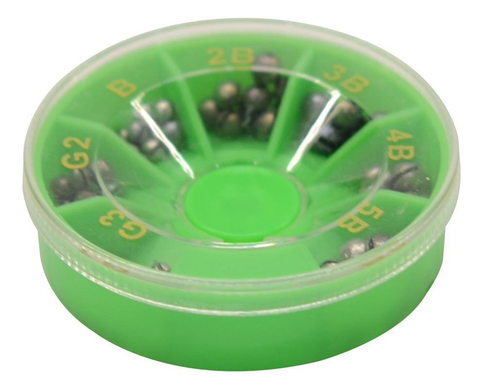 Plomos Pesca Surtidos 72 Piezas El Mejor