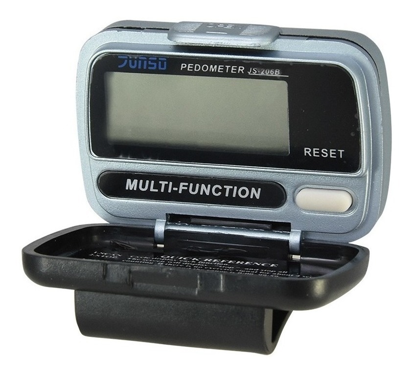 [GM-15PODOME002CH] Podómetro 6 Funciones Clip Pantalla Lcd Pila Lr44 El Mejor