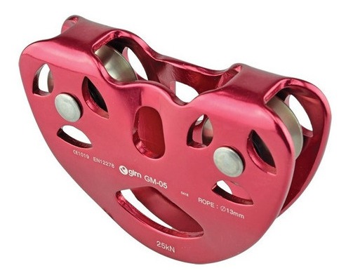 Polea Doble Inoxidable Sin Balero Tirolesa Oferta  620118808