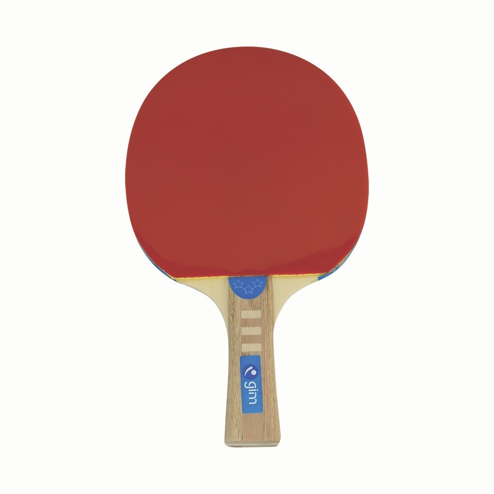 Raqueta Ping Pong Individual 3 Estrellas (lisa)