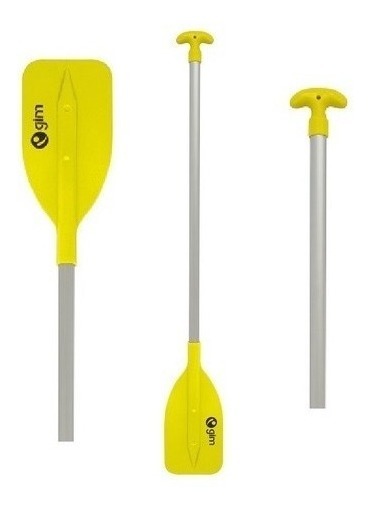 Remo Sencillo De Aluminio Para Kayak Infantil Nuevo 