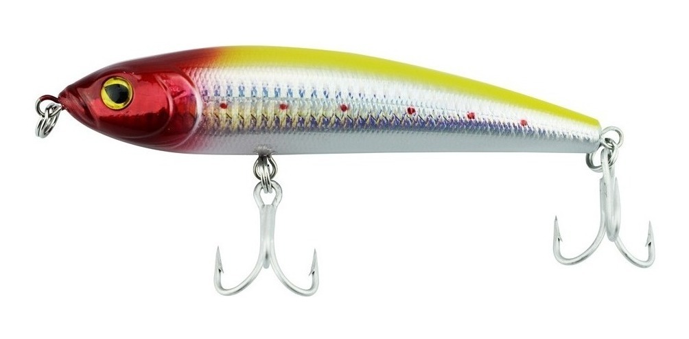 Señuelo Para Pesca 140Mm 66G No.9062 Rojo-blanco