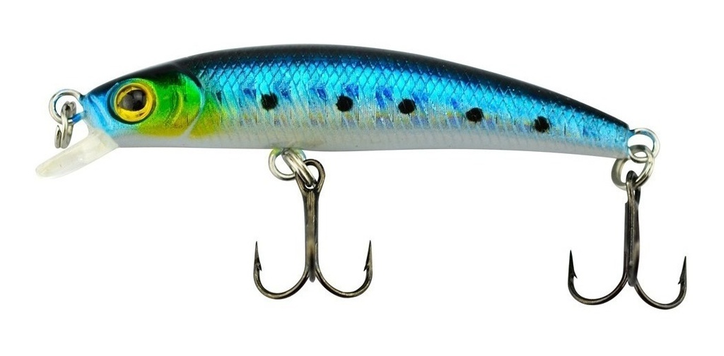 Señuelo Para Pesca 48Mm 2.1G No. 9123 Azul Metalicoplus