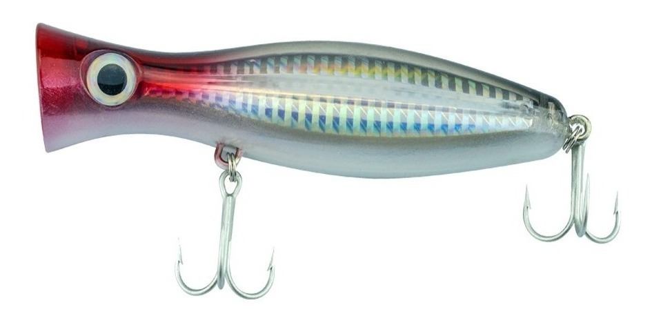 Señuelo Para Pesca 120Mm 43G No.9602 Gris-Rojoplus